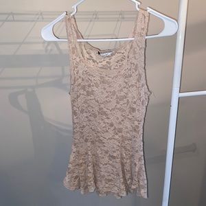 Papaya, Floral Lace Top